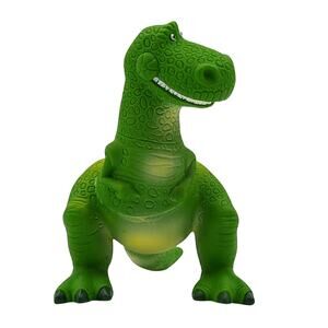 Toy Story Rex Green Tyrannosaurus T-Rex Dinosaur Figure Disney Pixar 4" Tall